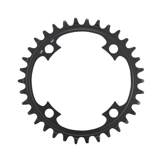 SHIMANO Chainring STePS SM-CRE80 12-speed 34T for E-Bike and MTB, 53 mm chainline, black.