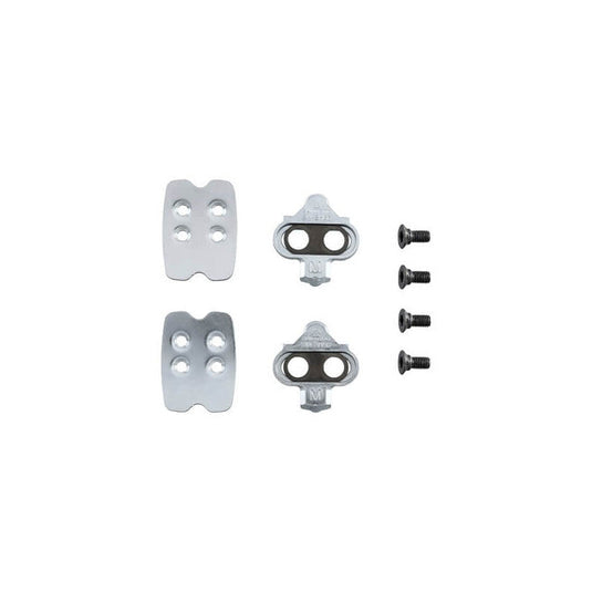 SHIMANO Cleats SM-SH56 SPD with screws and counter plate for Shimano pedals.
