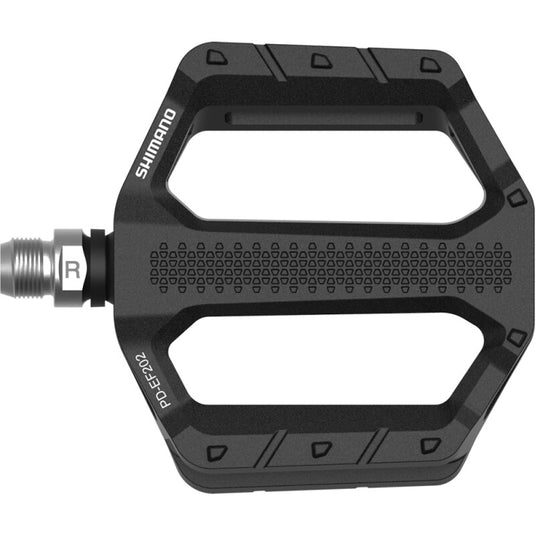 Shimano Pedal Flat Black PD-EF202 - Maison du Vélo
