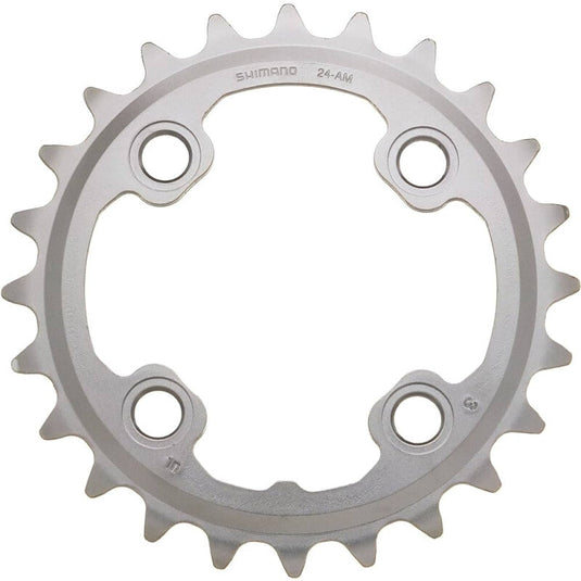 SHIMANO Chainring XT FC-M785 Silver 24T for 10-speed bikes