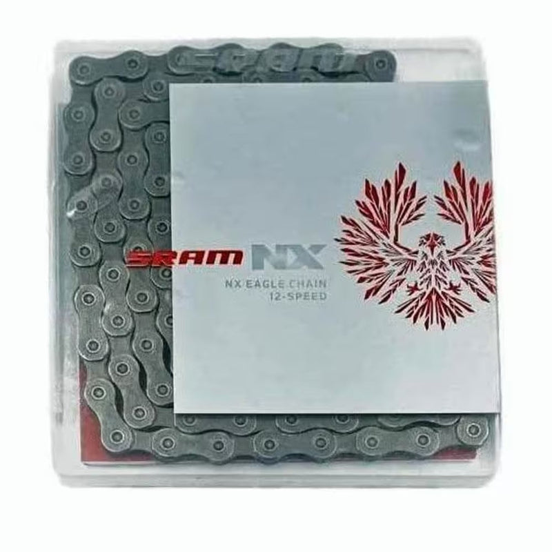 Load image into Gallery viewer, SRAM Chain NX Eagle 12-speed 126L packaging with chain and logo.