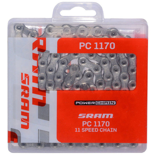 SRAM Chain PC-1170 11-speed 120L in packaging with PowerLock link.