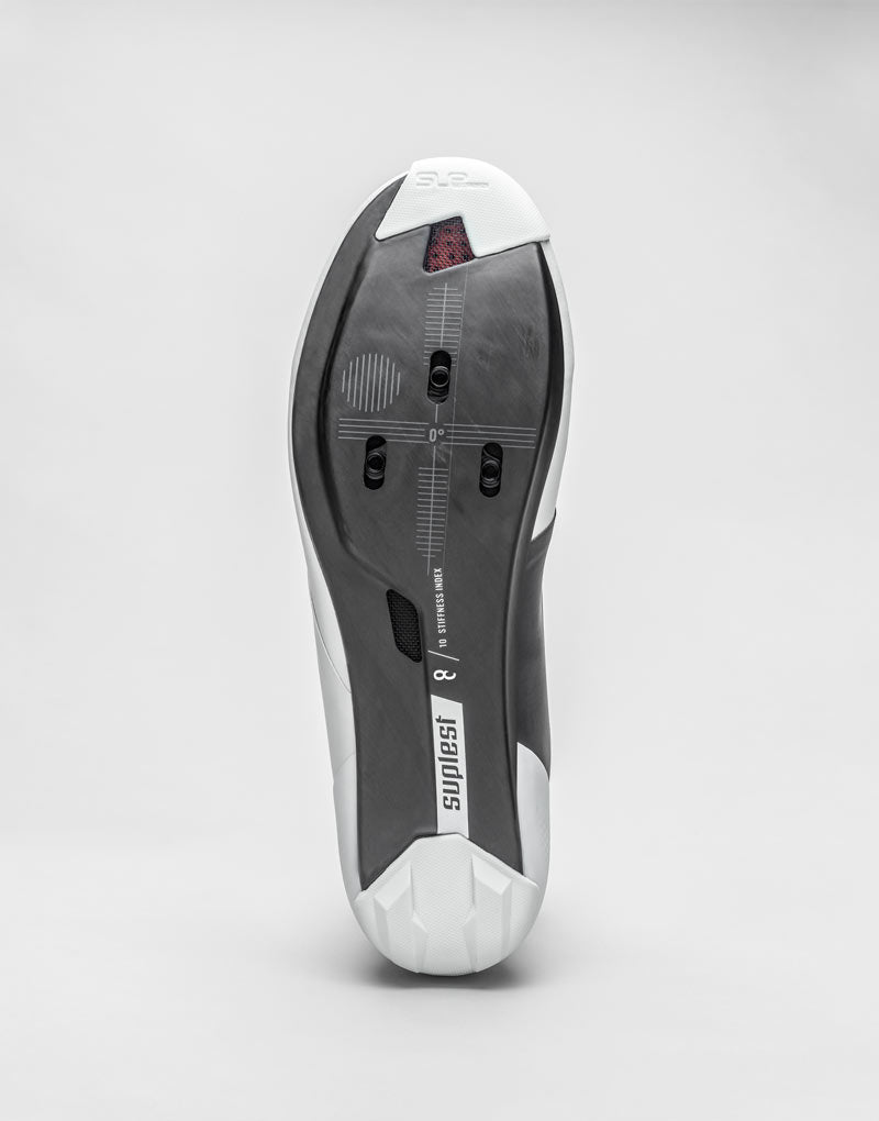 Chargez l'image dans la visionneuse de la galerie, SUPLEST Shoes Road Edge+Performance BOA Carbon - carbon composite sole view.