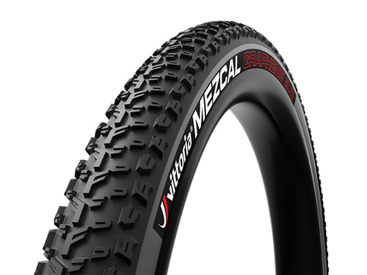 VITTORIA Tire Mezcal XC Trail G2 29x2.25 Black with versatile tread pattern for cross country biking.