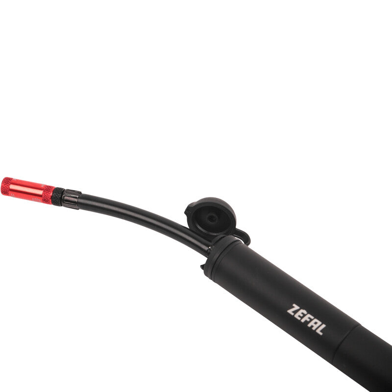 Load image into Gallery viewer, ZEFAL Gravel Mini Pump, Black, 180mm, Presta Schrader, lightweight aluminium design.