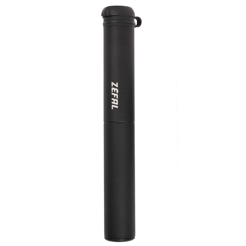 Load image into Gallery viewer, ZEFAL Pump Gravel Mini Black for Presta and Schrader valves, 180mm, lightweight aluminum construction.