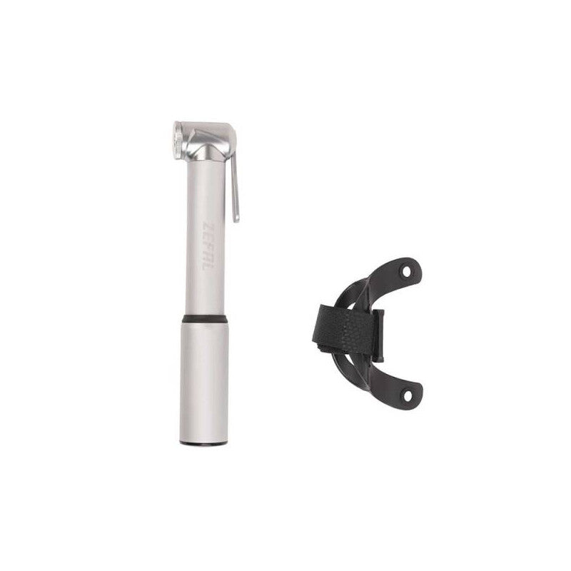 Load image into Gallery viewer, ZEFAL Pump Road Micro High Performance 165mm Silver for road and triathlon bikes