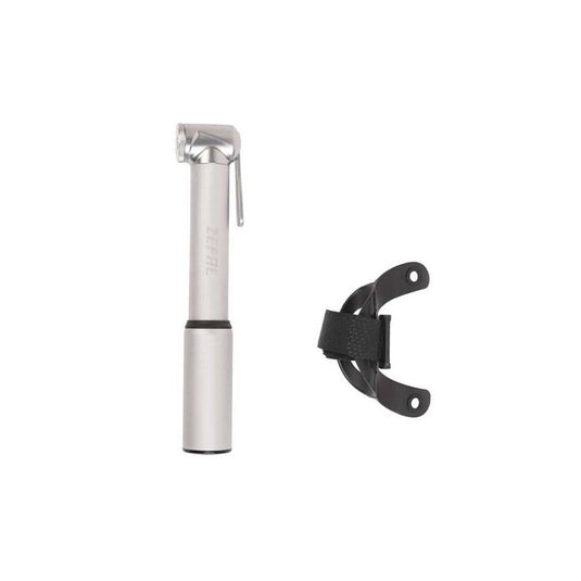 ZEFAL Pump Road Micro High Performance 165mm Silver for road and triathlon bikes