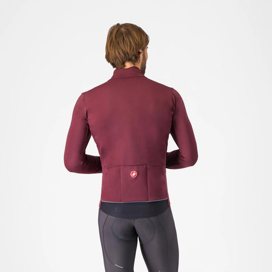 CASTELLI Winter Jacket Espresso Air Deep Bordeaux