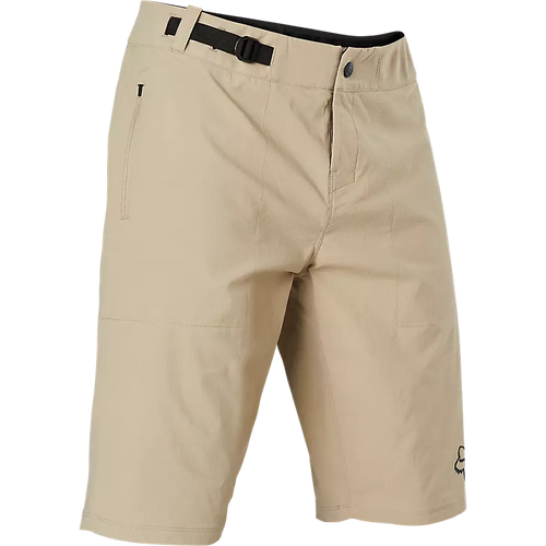 Technical Fox Ranger Lined Shorts in mocha brown with removable liner.