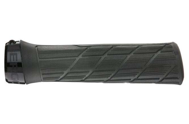ERGON Grips GE1 EVO Factory Slim Black with improved texture and lightweight aluminum attachment.