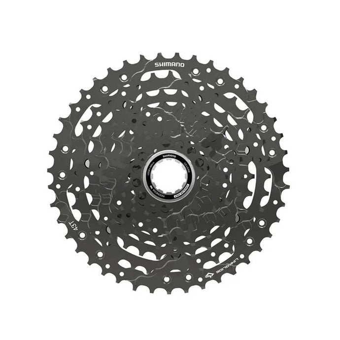 SHIMANO Cassette CUES CS-LG300 9-speed 11-36T for smooth and reliable shifting.
