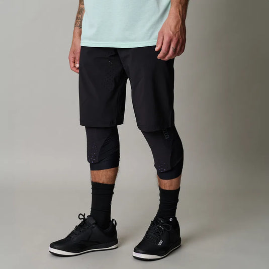 ION MTB Shorts Plus Ionic LT Men Black - Maison du Vélo