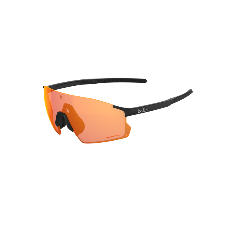 Load image into Gallery viewer, BOLLE Sunglasses Icarus Phantom Brown Red Photochromic Black Matte
