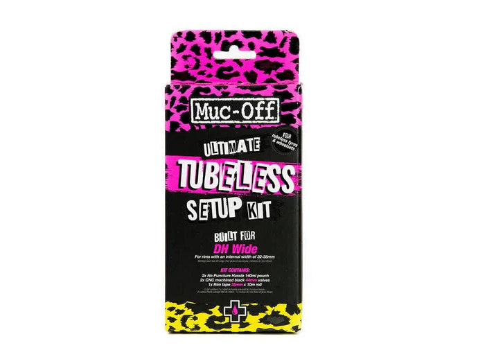 Muc-Off Setup Kit Tubeless DH Enduro Wide packaging.