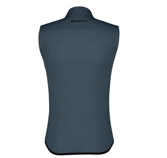 Gilet coupe-vent SCOTT pour homme bleu métal