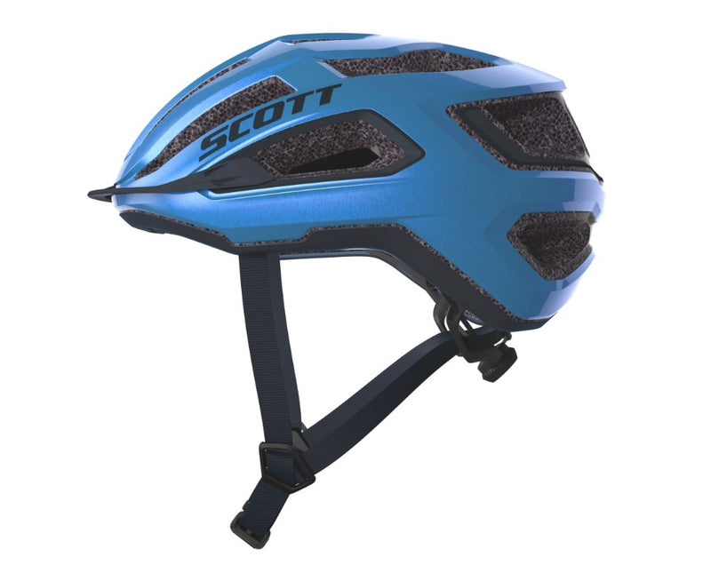 Chargez l&#39;image dans la visionneuse de la galerie, SCOTT Helmet Arx Plus Metal Blue - Maison du Vélo
