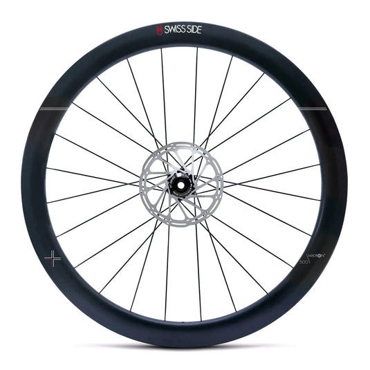 SWISSSIDE Wheel Hadron Ultimate 380 Disc Brake Front Wheel Shimano, high-performance aero design.