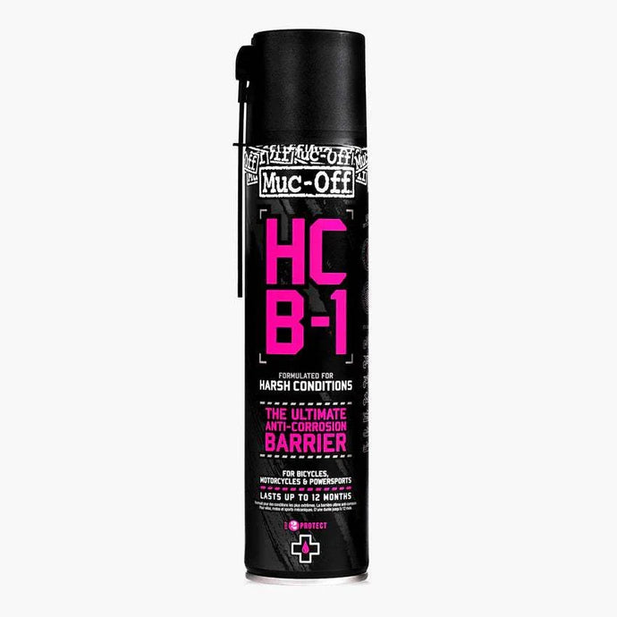 MUC-OFF HCB-1 Harsh Conditions Barrier protection spray for bikes and powersports.