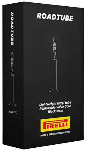 PIRELLI RoadTUBE lightweight butyl tube 700x23-30C with Presta valve.