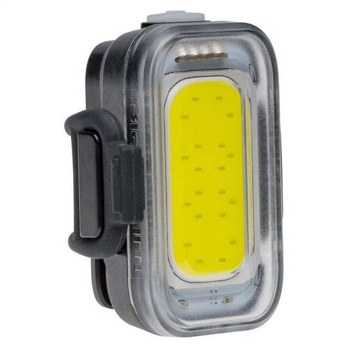 BLACKBURN Grid Front Light with 110 lumens, USB-C rechargeable, and IP-65 water resistance.
