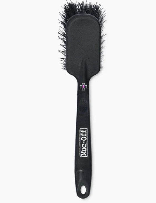 Muc-Off Tire & Cassette Brush with stiff nylon bristles and comfortable grip.