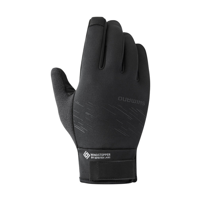 SHIMANO Gloves Windstopper Insulated Black