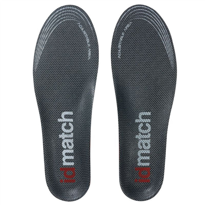 IDMATCH Sole Footbed Grey M-2 supports natural foot movement in shoes.