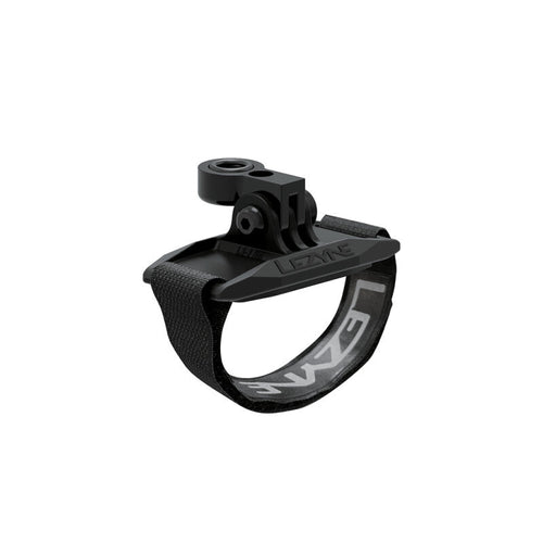 LEZYNE Light LED Helmet Mount GoPro with durable composite matrix and Velcro strap.
