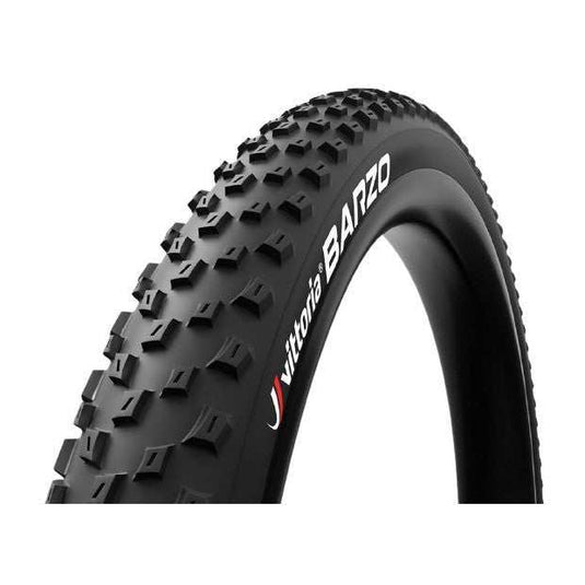 VITTORIA Tire Barzo 29x2.25 Black for Cross-Country biking, featuring central tread with ridge pattern.