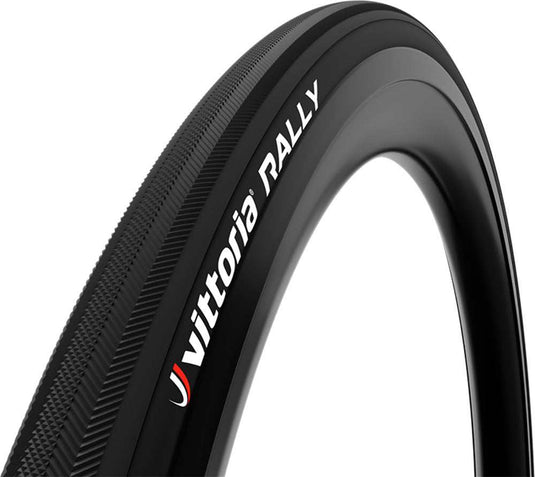 VITTORIA Tire Rally Tubular 25-28, black, training-specific tubular tyre, cotton casing, robust construction.