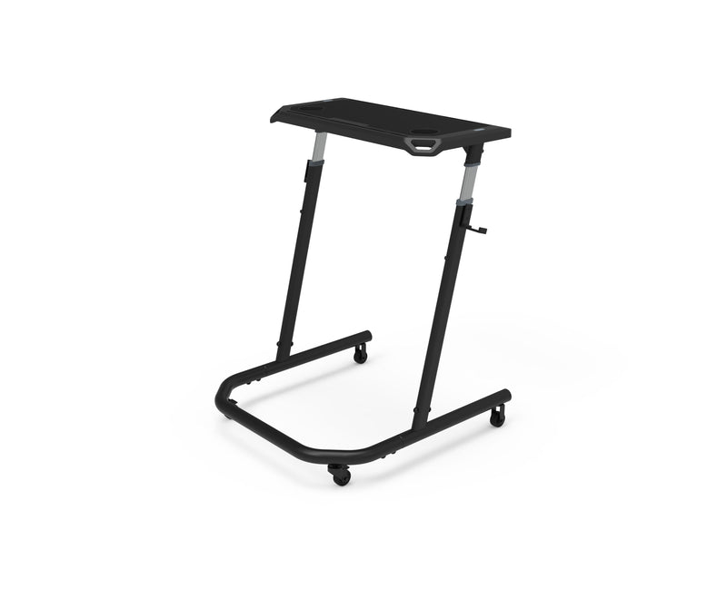 Load image into Gallery viewer, Adjustable black WAHOO Kickr Desk v2 for cycling and multitasking.
