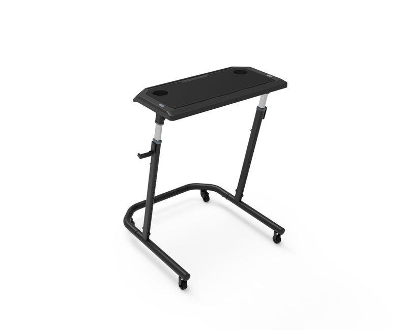 Load image into Gallery viewer, Adjustable WAHOO Kickr Desk v2 for cycling and office use.
